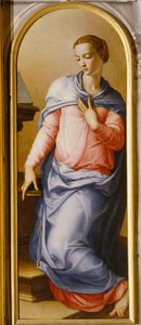 Bebudelsens jomfru af Agnolo Bronzino