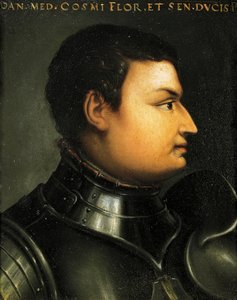 Portræt af Lodovico de Medici også kendt som Giovanni dalle Bande Nere (Forli af Agnolo Bronzino