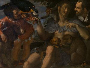 Arrigo Peloso, Pietro Matto og Amon Nano, ca. 1598.