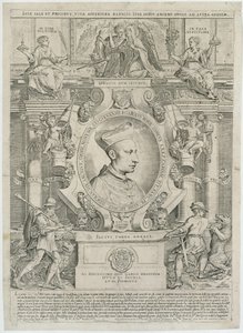 Carlo Borromeo af Agostino Carracci