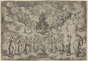 Harmoni af sfærerne af Agostino Carracci