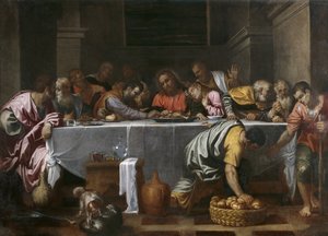 Den sidste nadver af Agostino Carracci