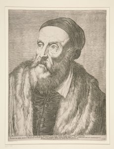 Tiziano Vecelli (Tizian) af Agostino Carracci