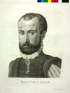 Niccolo Machiavelli af Agostino Comerio