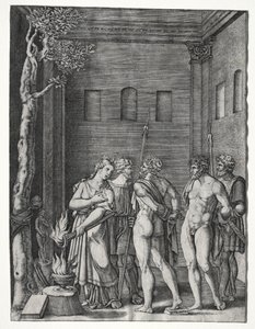 Orestes og Pylades bragt til Iphigenia for at ofre, 15141536.