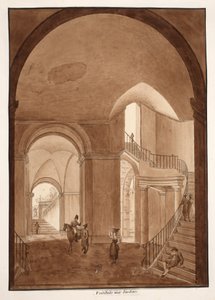 Gardens Vestibule af Palazzo Caetani all