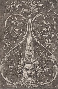 Ornamental panel, ca. 1514-36. af Agostino Veneziano