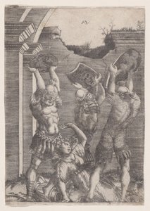 Tarpeia knust af sabinerne, ca. 1514-3