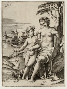 Venus såret af Amors Dart