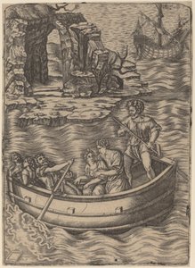 Barc af Agostino dei Musi after Raphael