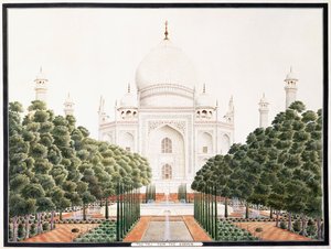 Taj fra haven, ca. 1815