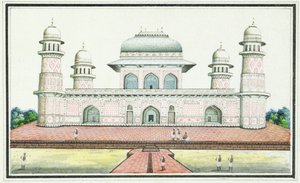 Itimad-Ud-Daulas grav, nær Agra, ca. 1830