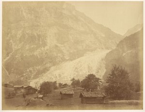 Grindelwald Lower Glacier og Boenisseg Route på Mettenberg af Aimé Civiale