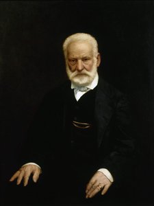 Portræt af Victor Hugo 1802-1885.