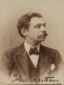 Portræt af violinisten og komponisten Henri Marteau 1874-1934, 1898. af Aime Dupont