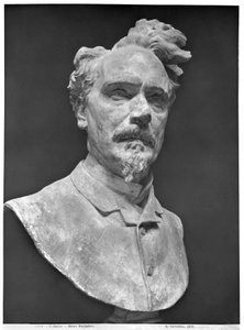 Buste af Henri Rochefort (1830-1913) (gips)