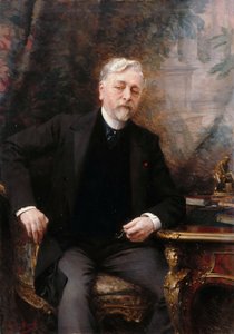 Portræt af Gustave Eiffel 1832-1923