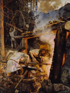 Sampoens smedning, 1893