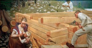 Byg af Akseli Valdemar Gallen-Kallela