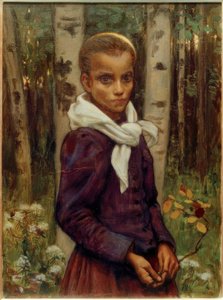 pige af Akseli Valdemar Gallen-Kallela