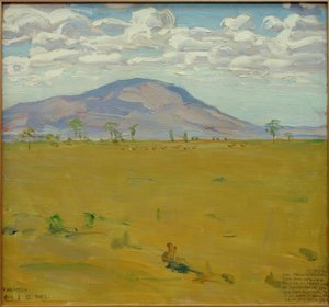 Mount Kenya - Wakamba Ebene af Akseli Valdemar Gallen-Kallela