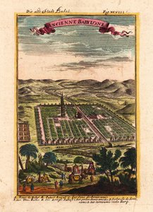 Den antikke by Babylon, 1719