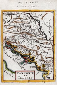 Kort over Ungarn og Balkan 1683