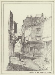 Kingly Street og Fouberts Place af Alan Stapleton