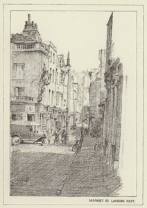 Market Street, kigger mod øst af Alan Stapleton