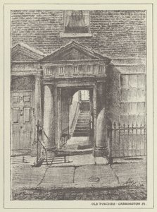 Old Porches, Carrington Street af Alan Stapleton