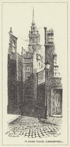 St James Place, Clerkenwell af Alan Stapleton