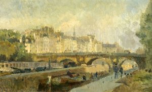 Pont Neuf af Albert-Charles Lebourg