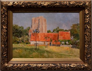 Sensommer af Albert Baertsoen
