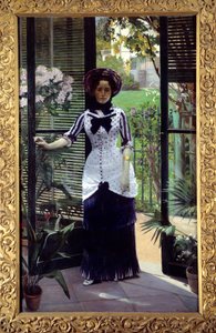 I drivhuset Maleri af Albert Bartholome (1848-1928) 1881 søn. 1,42x2,33m Paris, Musee d