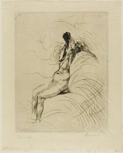 Apotheosis, plade tolv fra Woman af Albert Besnard