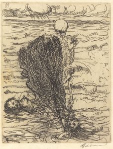 Støbt af et net af Albert Besnard