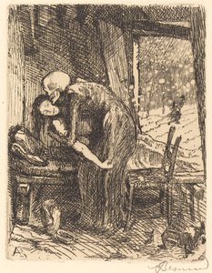 Velgørende af Albert Besnard