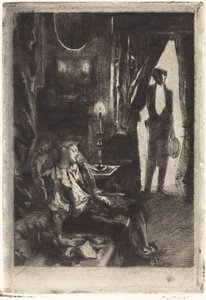 Iza sover af Albert Besnard
