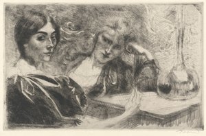 Morfinmisbrugere (morfinomaner) af Albert Besnard