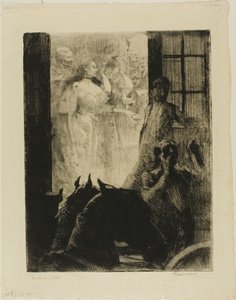 Social succes, plade syv fra Woman af Albert Besnard