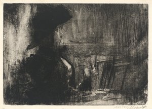Kop te af Albert Besnard
