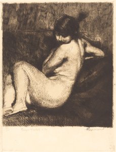 Den fjerklædte turban af Albert Besnard