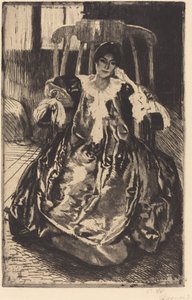 Silkekjolen af Albert Besnard