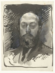 Selvportræt af Albert Besnard