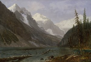 Canadiske Rockies af Albert Bierstadt