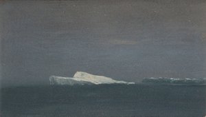 Isbjerg af Albert Bierstadt