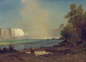 Niagara Falls, 1863 af Albert Bierstadt