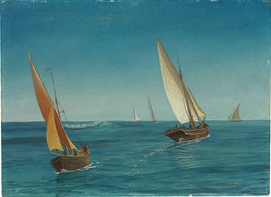 Ved Middelhavet af Albert Bierstadt