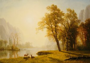 Yosemite Valley af Albert Bierstadt
