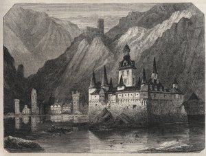 Udvendig udsigt over Pfalz af Albert Bligny